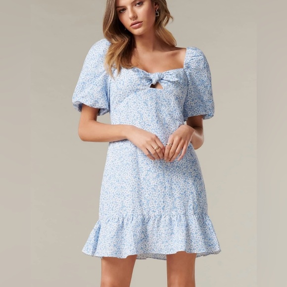 Ever New Dresses & Skirts - Ever New Bonnie Bow Mini Floral Dress